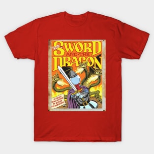 Mystery Science Rusty Barn Sign 3000 - The Sword and the Dragon T-Shirt